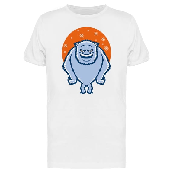 Blue Yeti Cartoon Tee Men's -Image by Shutterstock