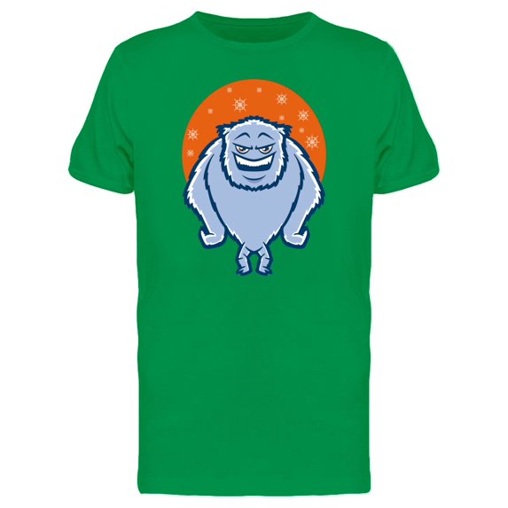 Blue Yeti Cartoon Tee Men's -Image by Shutterstock