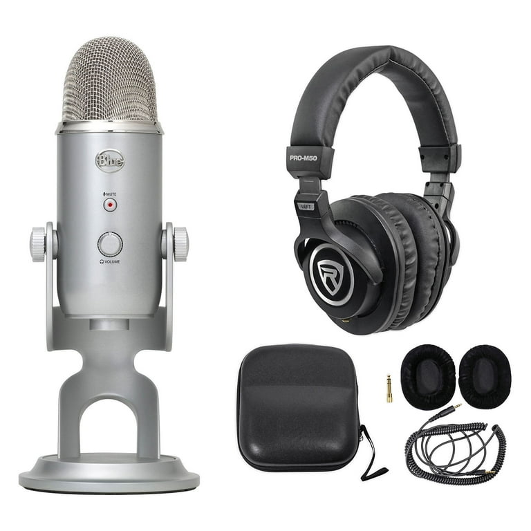 Blue Yeti Studio ASMR Recording Streaming USB Microphone Mic Blue Yeti Studio ASMR Recording Streaming USB Microphone Mic