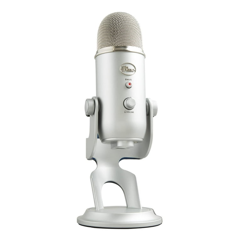 Blue Yeti USB Plug & Play Condenser Mic for Recording and Streaming on PC &  Mac