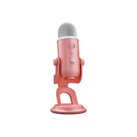 Logitech - Blue Yeti Professional Multi-Pattern USB Condenser Gaming Microphone with Exclusive Streamlabs Themes - Pink Dawn