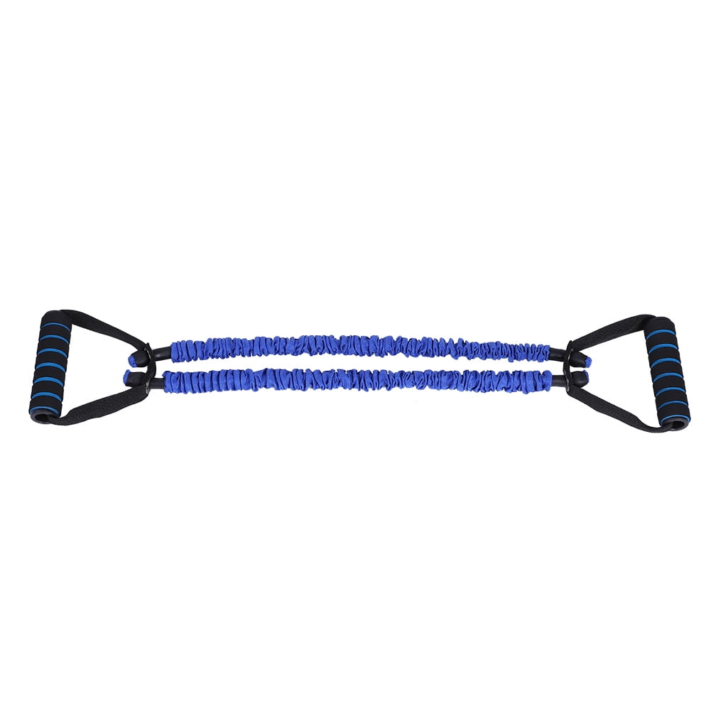 Blue Yoga Gym Elastic Stretch Rope, Muscle Training Exerciser & Fitness