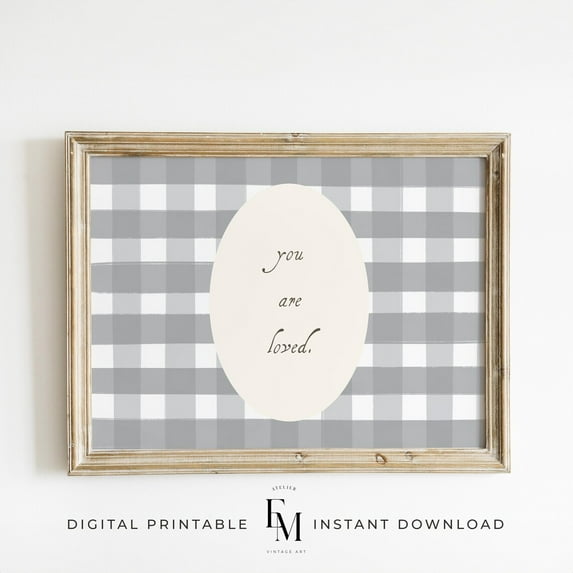 Blue You Are Loved Print Timeless Love Quote Print Blue Nursery Print Love Toddler Room Decor Gender Neutral Loved Print Blue Nursery Print Home Decor #2613, Unframed Poster Size 16x24