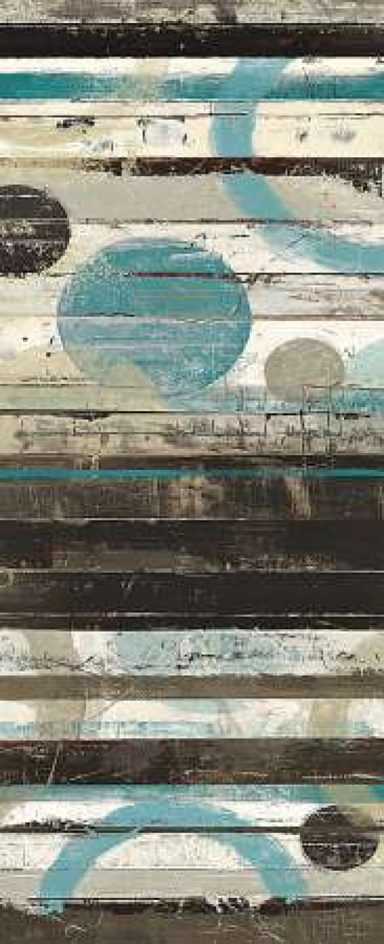 Blue Zephyr II Canvas Art - Mike Schick (10 x 20)