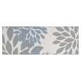 thumbnail image 1 of Blue and Gray Floral Pattern Kitchen Rug Mat,Kitchen Runner Rugs Non Skid Washable,Decorative Kitchen Floor Mats for Kitchen,Sink,Laundry,17"X47", 1 of 5