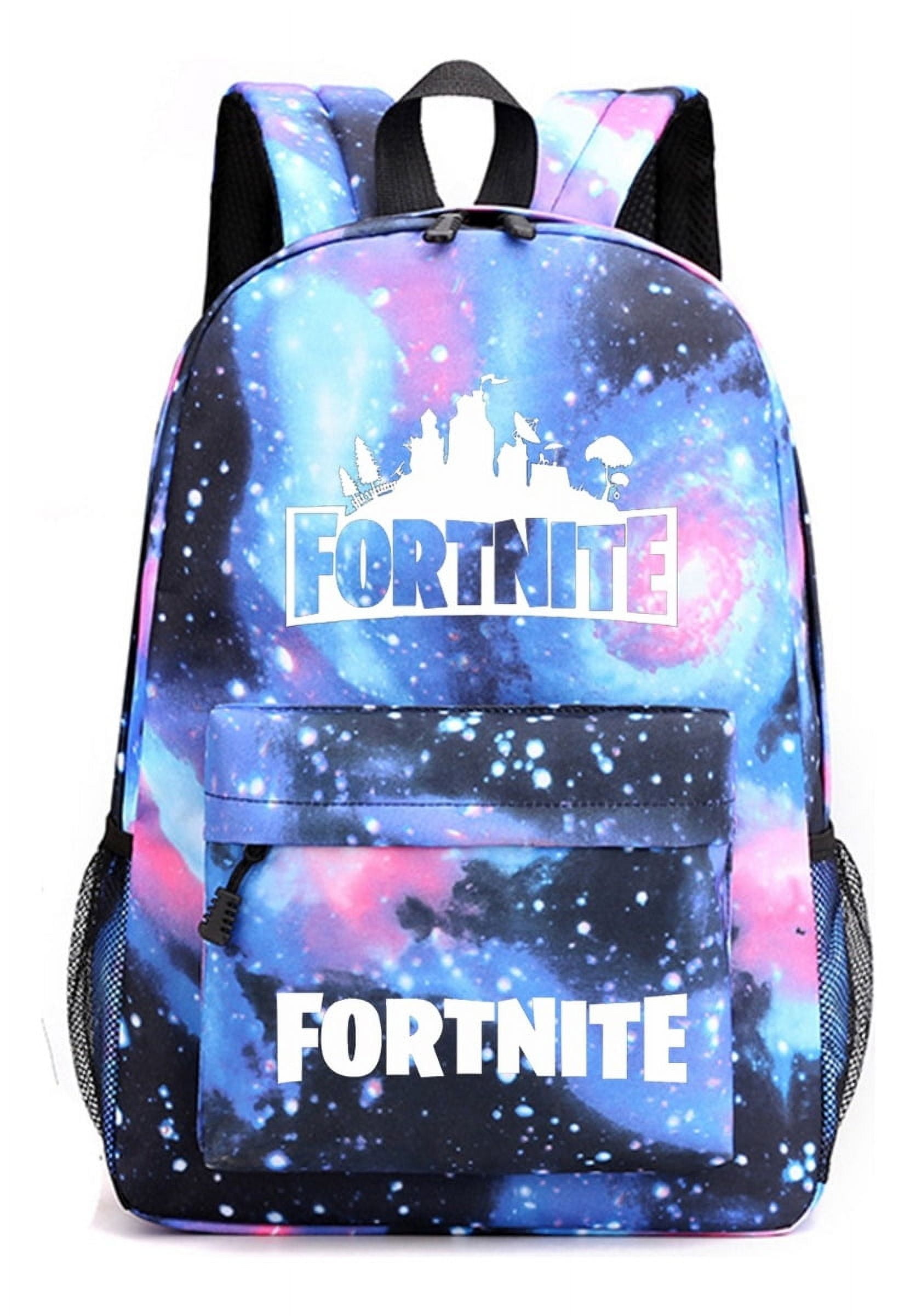 Game Fortnite Galaxy Backpack Fortnite Blue And Pink Galaxy