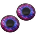thumbnail image 1 of Blue and Pink Steampunk Glass Eyes, 1 of 5
