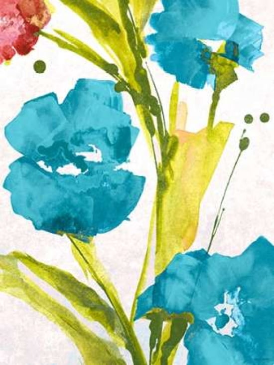 Blue and Pink le Povat I Canvas Art - Lanie Loreth (22 x 28)