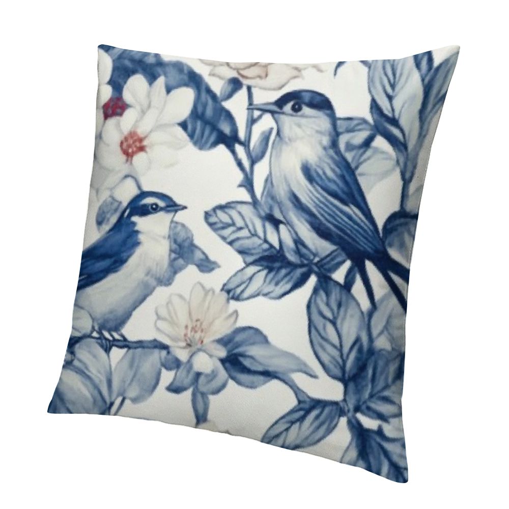 Blue & White Chinoiserie Pillows