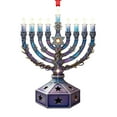 thumbnail image 1 of Blue and White Hanukkah Ornament, Jewish Star of David Decoration for Menorah, Holiday Tree, and Festival of Lights Celebration for Home and Party, 1 of 7