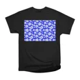Blue and White Hibiscus Aloha Hawaiian Flower Blooms and Tropical ...