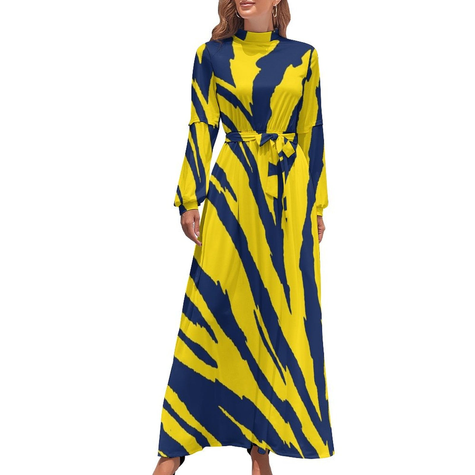 Blue and Yellow Tailgate Swag