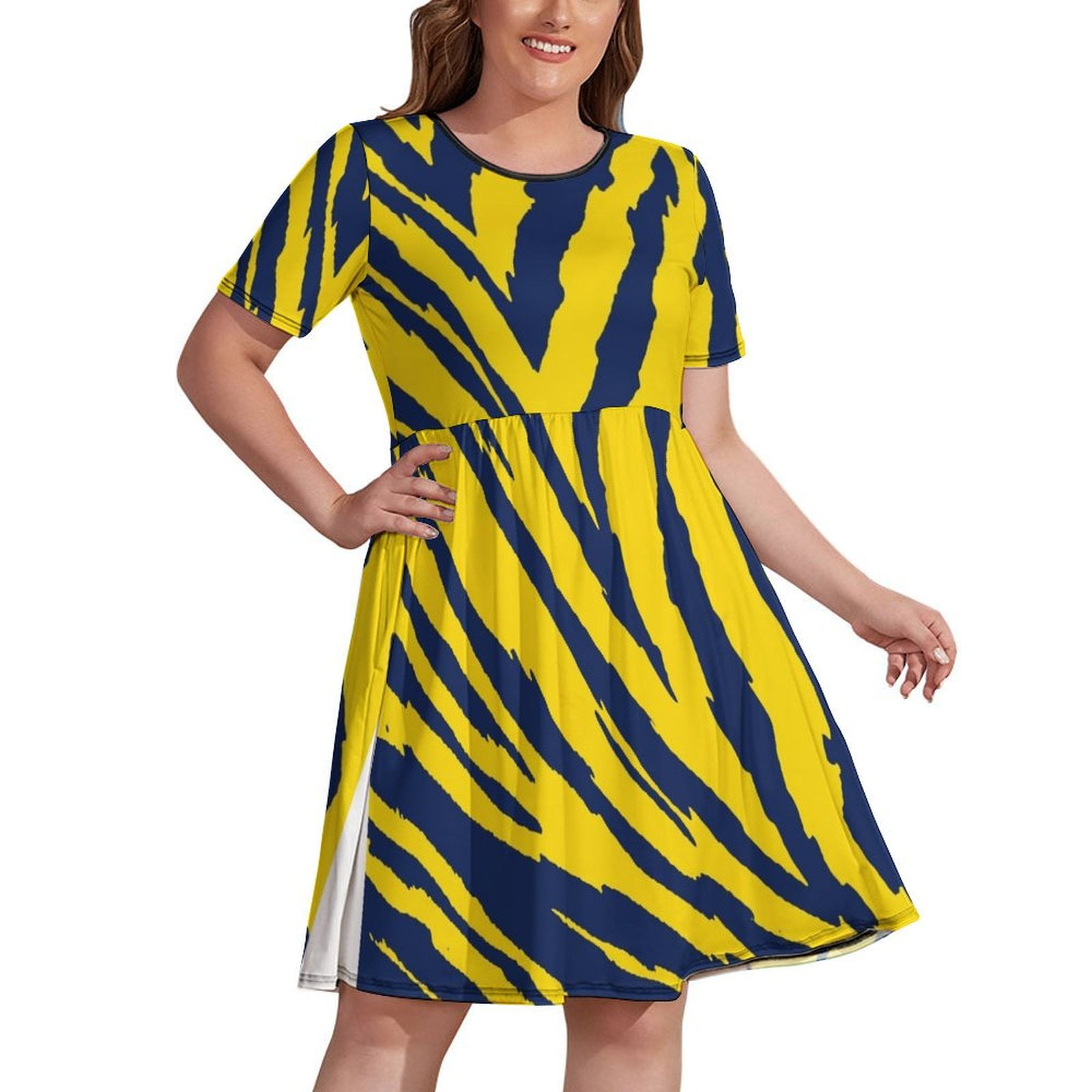 Blue and Yellow Tailgate Swag