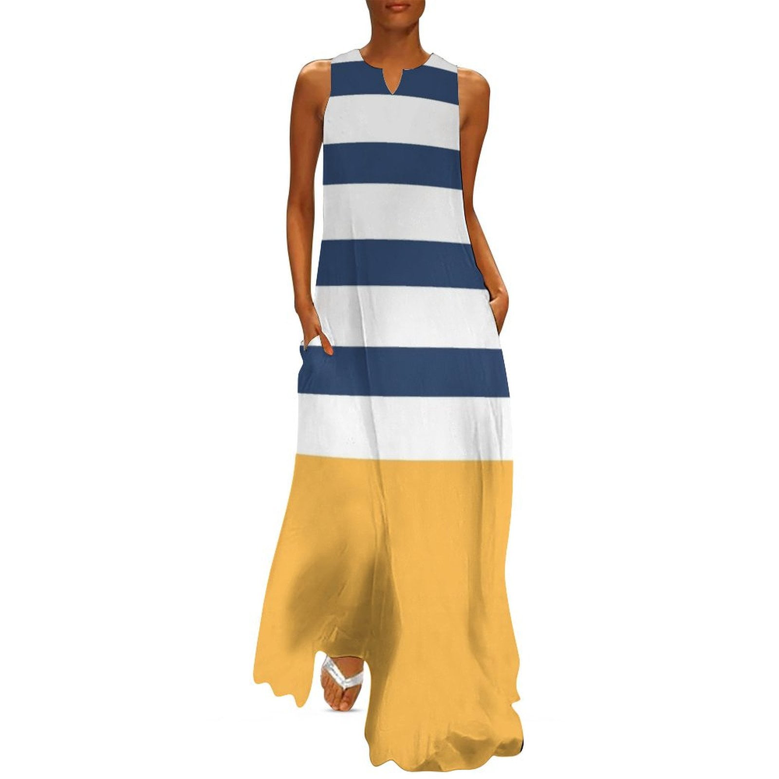 cotton boho dress In Caramel Hue, Billowing Sleeves and Front Tie – Donnah hoco dress Size:48/3XL Elegant Long Chiffon V-Neck
