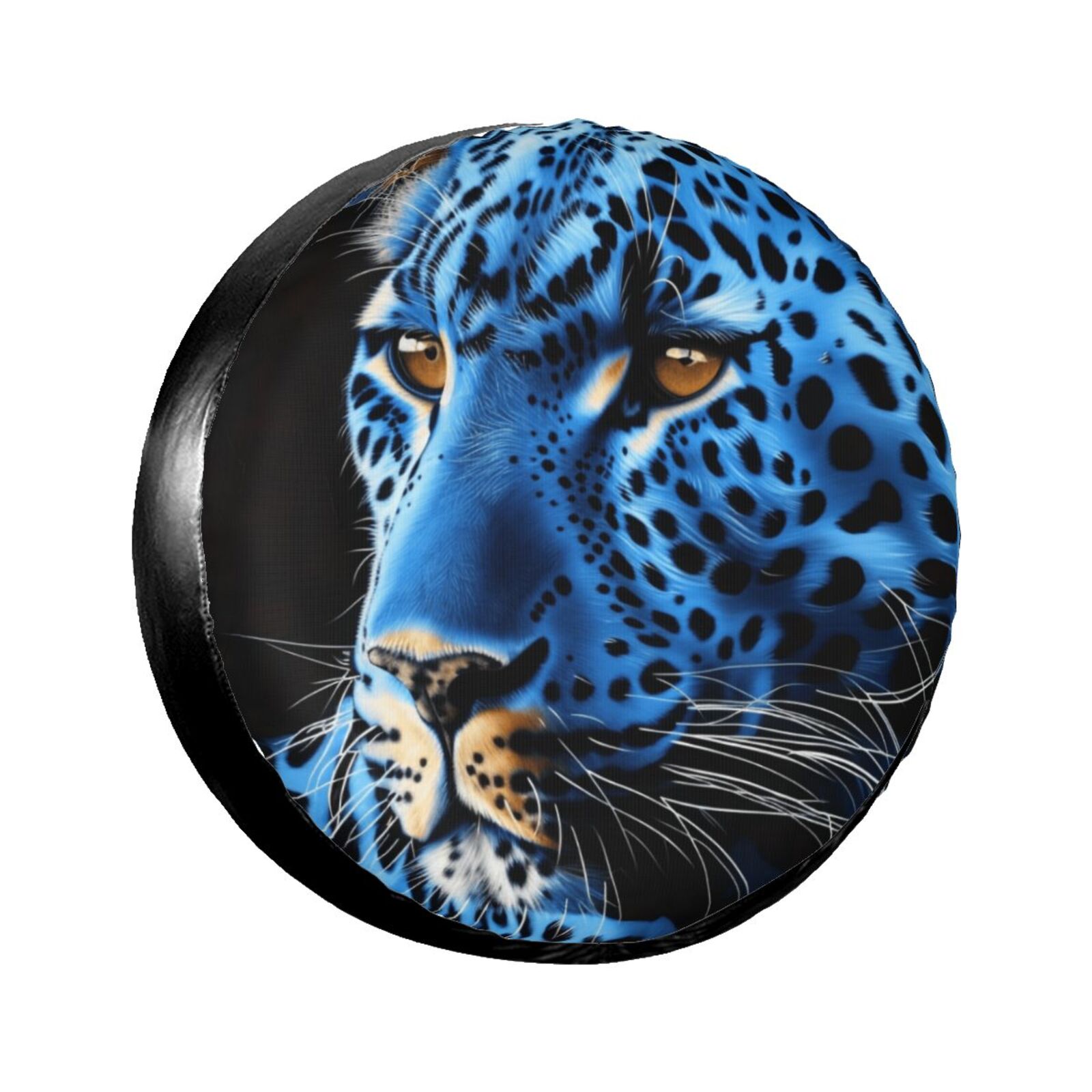 Spare Tire Cover - Waterproof UV Sun Protector, Beige/Brown, Universal Fit For 17 Inch Tires