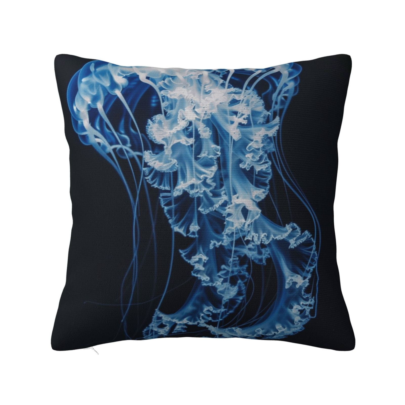 Blue aquatic animal Pillow cover decoration pillowcase standard size