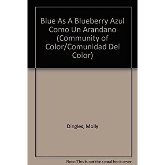 Pre-Owned Blue as a Blueberry/Azul como un Arandano 9781891997280