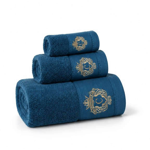 Blue-c Luxury Super Soft Highly Absorbent Bathroom Towel Set