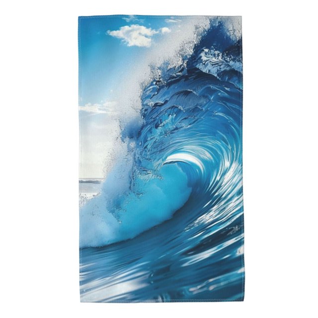 Blue closeup Super Soft Towels MultiPurpose SkinFriendly Absorbent