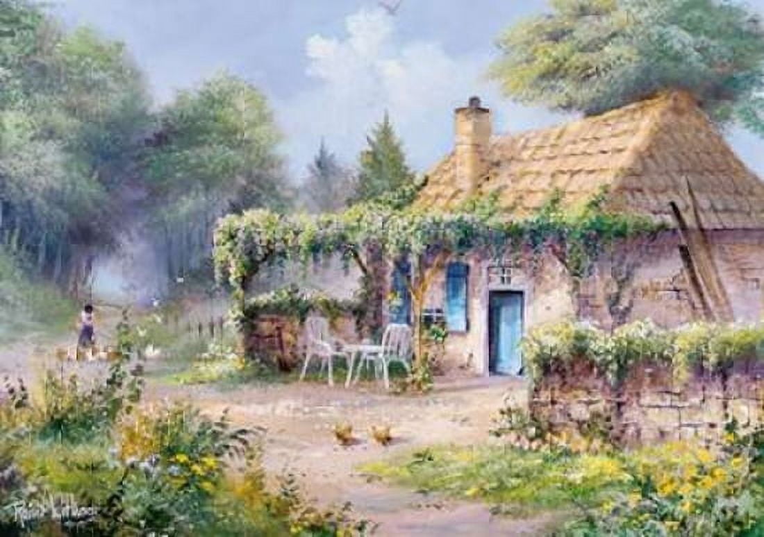 Blue door Canvas Art - Reint Withaar (20 x 28)
