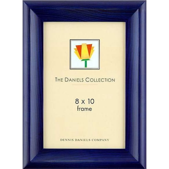 Blue furniture finish CONTOUR bevel 8x10 by Dennis Daniels - 8x10