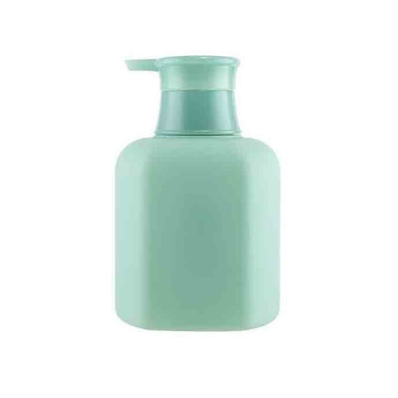 Blue-green Soap Dispenser Square Lotion Dispenser Bottle Plastic Press Pump Head Home/hotel/bathroom 300ml/500ml