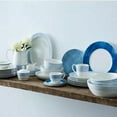 thumbnail image 1 of Ceramic Polka Dot Style Four-Person Appetizer Plate, 6.5 Inches, Set of 4, 1 of 4