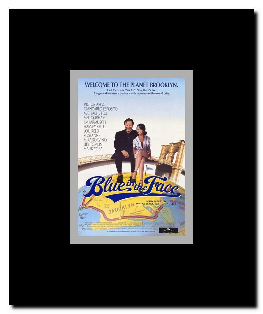 Blue in the Face Framed Movie Poster