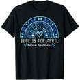 thumbnail image 1 of Blue is For April Hands and Hearts Autism Awareness Month T-Shirt, 1 of 4