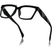 نظارات الضوء الأزرق للنساء الرجال - مثالية للعمل/الألعاب/التلفزيون - مكافحة Eyestrain حماية الأشعة فوق البنفسجية، حجب وهج الشاشة