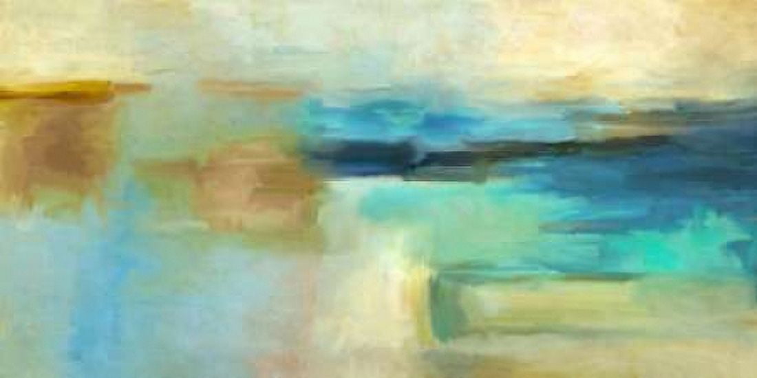 Blue n 4 Canvas Art - Jean-Luc Demos (10 x 20)