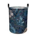thumbnail image 1 of Blue pattern Print Extra Large Foldable Laundry Basket  Stylish  Easy to Use for Bedroom Bathroom  Laundry Room  Oxford Fabric Storage Bin, 1 of 9