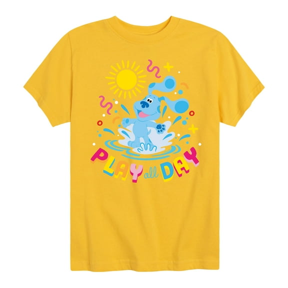 Blue's Clues & You! - Play Day - Summer Fun - Toddler & Youth Short Sleeve Graphic T-Shirt
