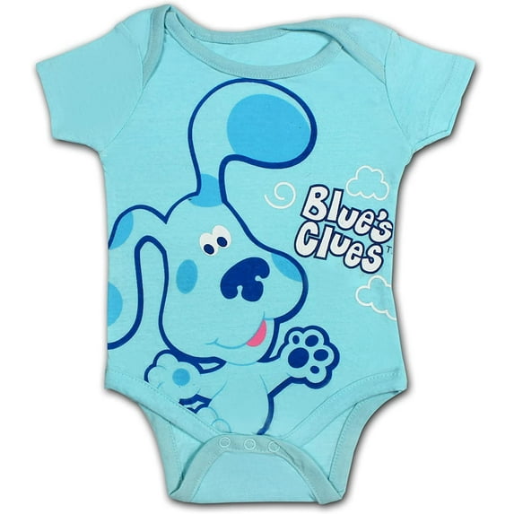 Nick Jrs Blues Clues Short Sleeve creeper, Baby Boys Creeper
