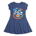 thumbnail image 1 of Blue's Clues - Blue You And Halloween Boo - Toddler And Youth Girls Fit And Flare Dress, 1 of 4
