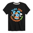 thumbnail image 1 of Blue's Clues & You! - Blue You And Halloween Boo - Toddler And Youth Short Sleeve Graphic T-Shirt, 1 of 5