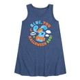 thumbnail image 1 of Blue's Clues - Blue You And Halloween Boo - Toddler and Youth Girls A-line Dress, 1 of 5