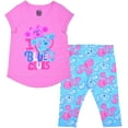 thumbnail image 1 of Blue's Clues Blue and Magenta Girls 2 Piece Short Sleeve and Legging Set, Infant, 1 of 5