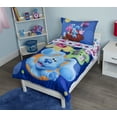thumbnail image 1 of Blue's Clues Blues Clues 4 Piece Bedding Sets, Crib Bed, 1 of 9