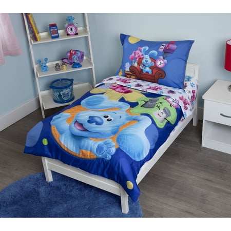 Blues Clues and You "You Sure Are Smart 4 pc Toddler Bedding Set