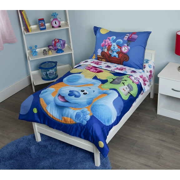 Blue's Clues Blues Clues 4 Piece Bedding Sets, Crib Bed