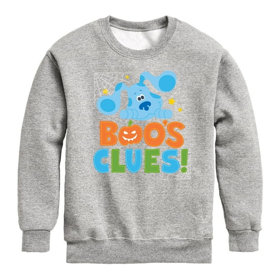 Blue's Clues & You! - Boo's Clues - Toddler And Youth Crewneck Fleece Sweatshirt