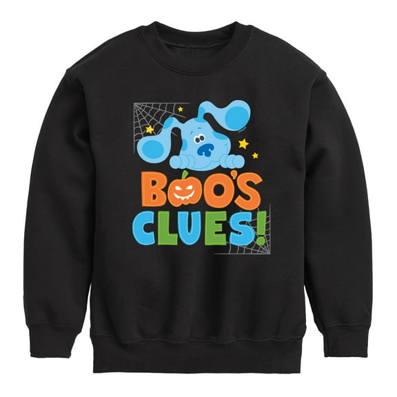 Blue's Clues & You! - Boo's Clues - Toddler And Youth Crewneck Fleece Sweatshirt