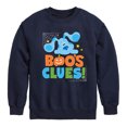 thumbnail image 1 of Blue's Clues & You! - Boo's Clues - Toddler And Youth Crewneck Fleece Sweatshirt, 1 of 5