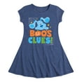 thumbnail image 1 of Blue's Clues - Boo's Clues - Toddler And Youth Girls Fit And Flare Dress, 1 of 1