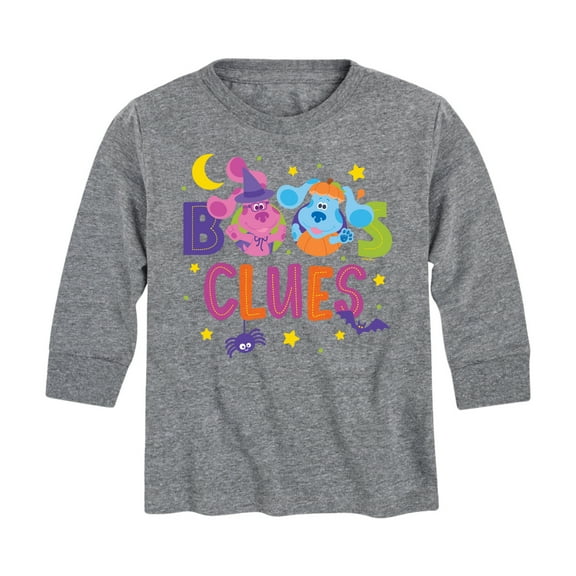 Blue's Clues & You! - Boo's Clues - Toddler And Youth Long Sleeve Graphic T-Shirt