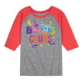 thumbnail image 1 of Blue's Clues - Boo's Clues - Toddler And Youth Raglan Graphic T-Shirt, 1 of 6