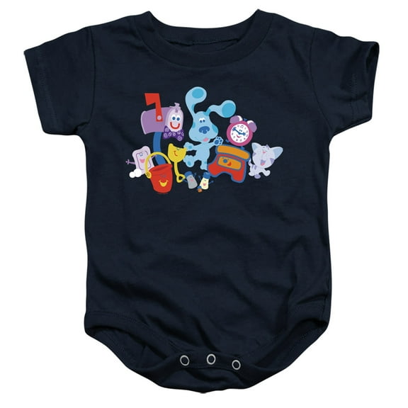 Blue's Clues (Classic) Friend Party Unisex Infant Snap Suit for Baby