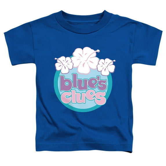 Blue's Clues (Classic) Hawaiian Flowers Unisex Toddler T Shirt