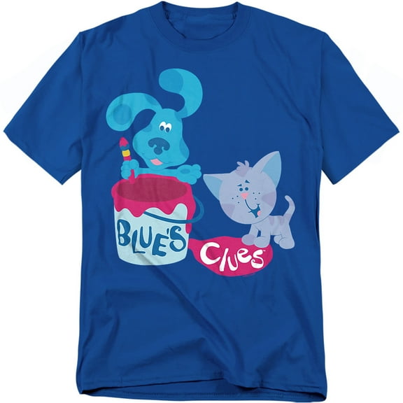 Blues Clues (Classic) T-Shirt Paint It! Unisex Graphic Tee For Men & Women